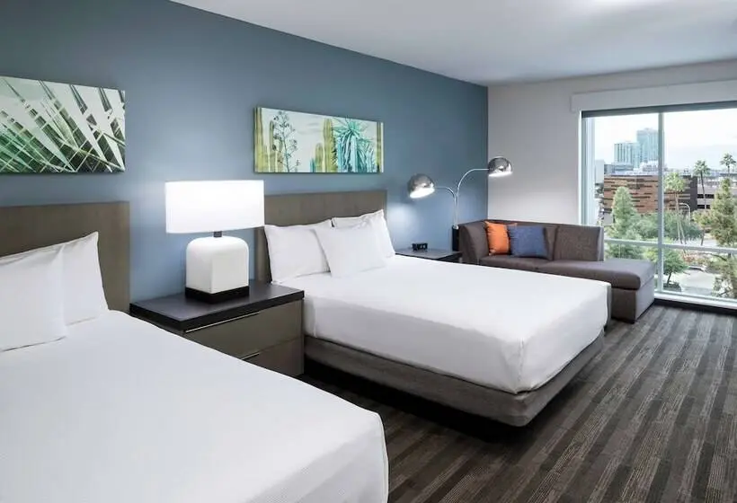 ２ダブルベッドのスタンダードルーム, Hyatt House Tempe/phoenix/university