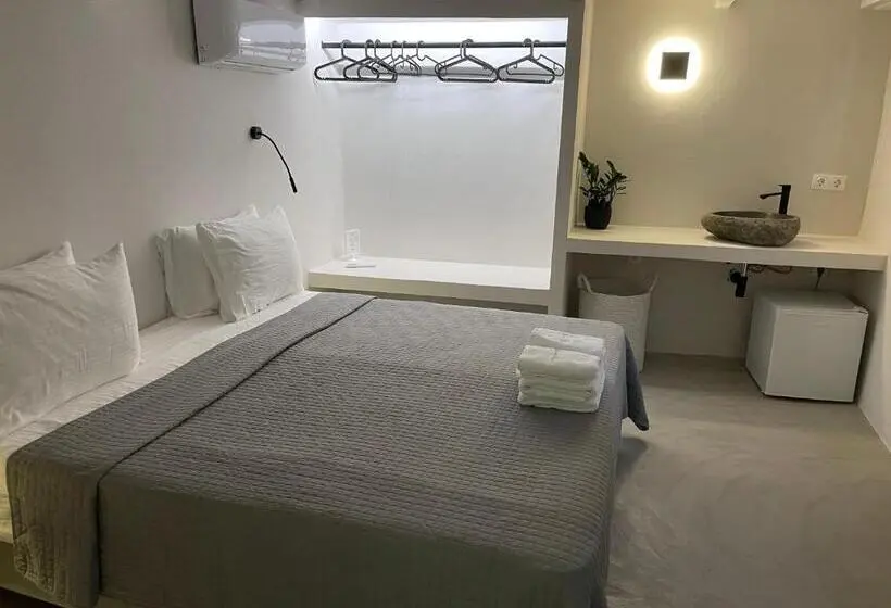 اتاق یک تخته با چشم‌انداز باغ, Rania Apartments Sea View