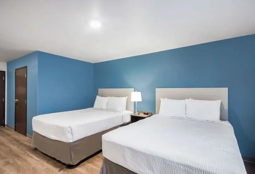 ２ダブルベッドのスタンダードルーム, Woodspring Suites Chicago Addison