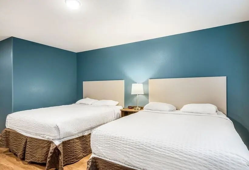 ２ダブルベッドのスタンダードルーム, Woodspring Suites Chicago Addison