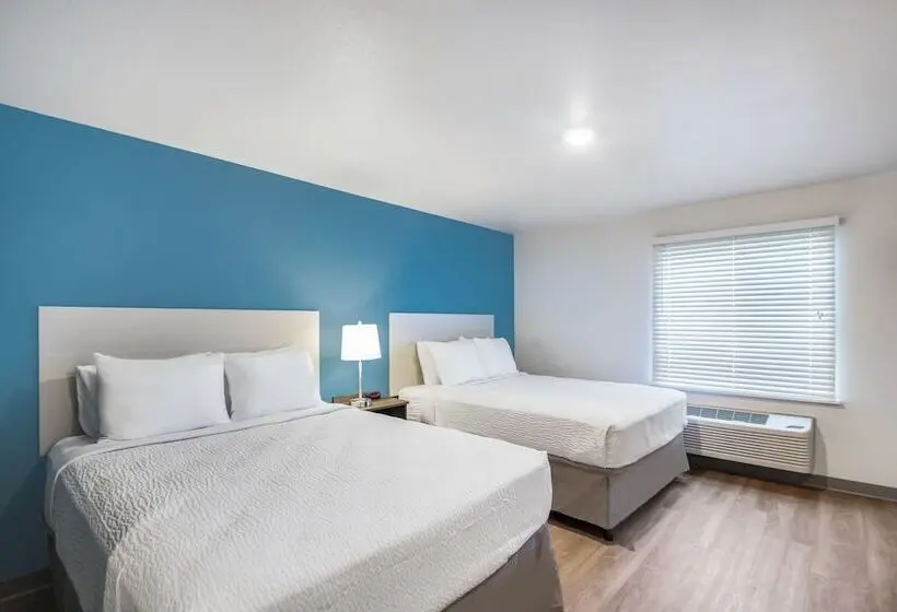 ２ダブルベッドのスタンダードルーム, Woodspring Suites Chicago Addison