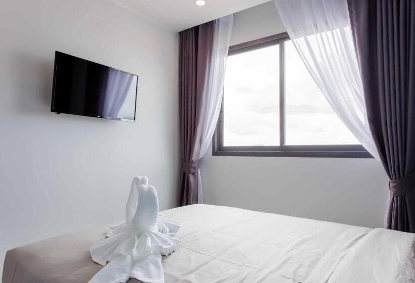 Huoneisto 1 Makuuhuone, Noon Village   Tower 2&3