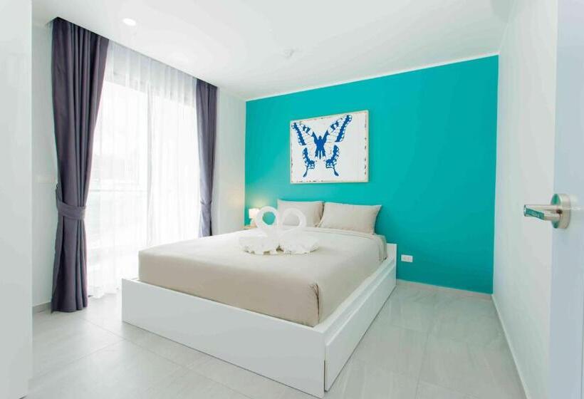 Huoneisto 1 Makuuhuone Terassi, Noon Village   Tower 2&3