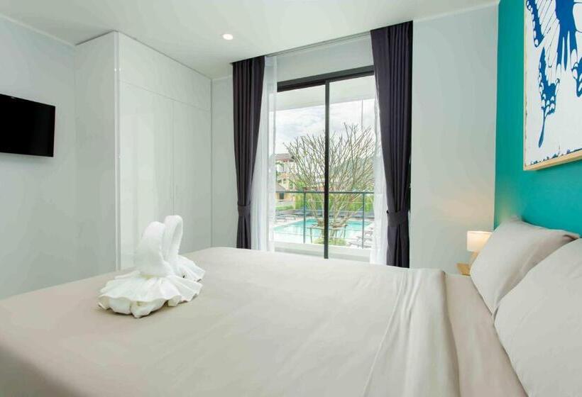 Huoneisto 1 Makuuhuone Terassi, Noon Village   Tower 2&3