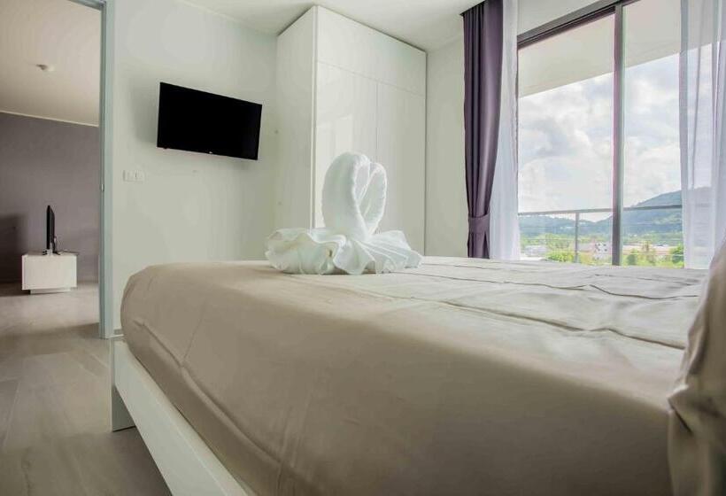 Huoneisto 1 Makuuhuone Terassi, Noon Village   Tower 2&3