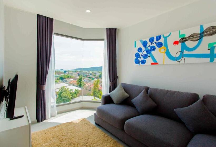 Huoneisto 1 Makuuhuone Merinäkymä, Noon Village   Tower 2&3