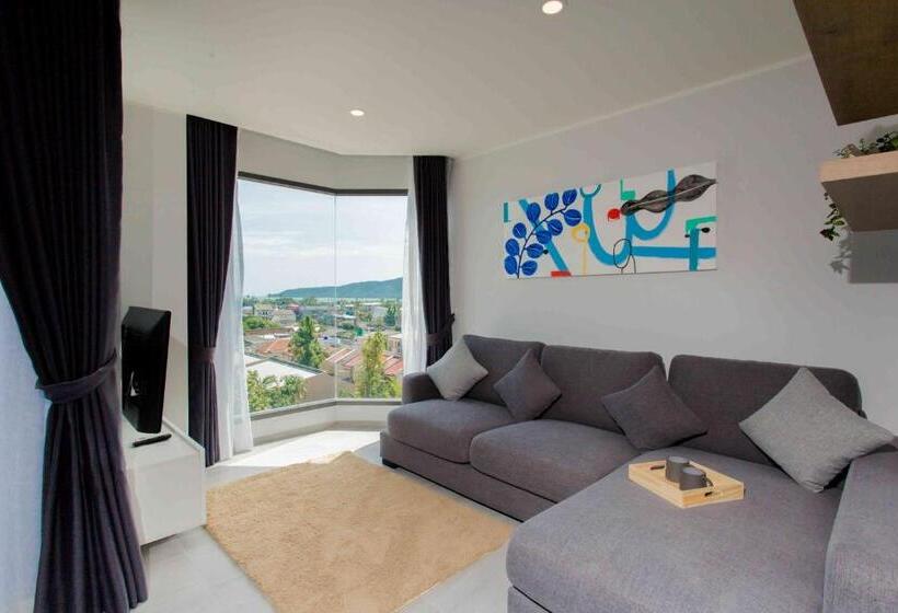 Huoneisto 1 Makuuhuone Merinäkymä, Noon Village   Tower 2&3