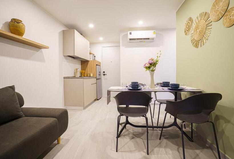 Huoneisto 1 Makuuhuone Näkymä, Noon Village   Tower 2&3