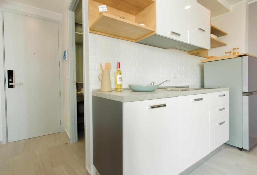 Huoneisto 1 Makuuhuone Parveke, Noon Village   Tower 2&3