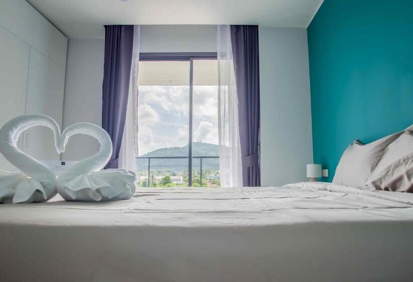 Huoneisto 1 Makuuhuone Terassi, Noon Village   Tower 2&3