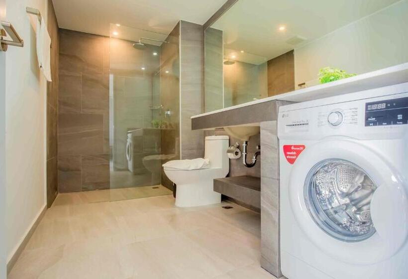 Huoneisto 1 Makuuhuone Terassi, Noon Village   Tower 2&3