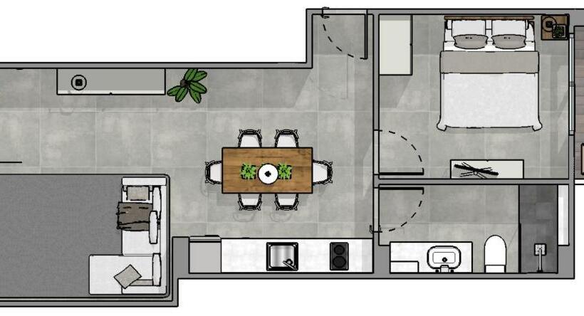 Deluxe-huoneisto 1 Makuuhuone, Noon Village   Tower 2&3