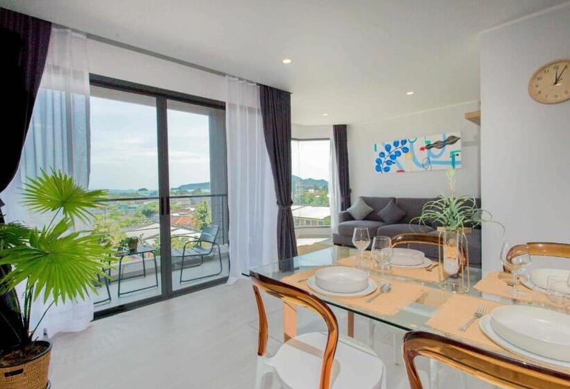 Huoneisto 1 Makuuhuone Merinäkymä, Noon Village   Tower 2&3