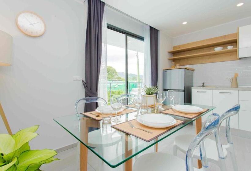 Huoneisto 1 Makuuhuone Terassi, Noon Village   Tower 2&3