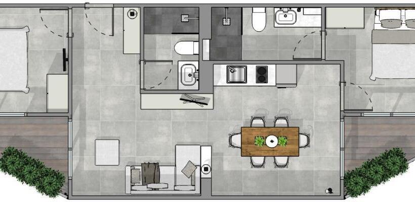 1 Bedroom Penthouse Apartment, Noon Village   Tower 2&3