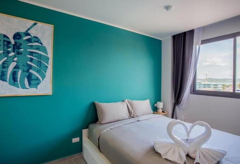 Huoneisto 1 Makuuhuone Merinäkymä, Noon Village   Tower 2&3