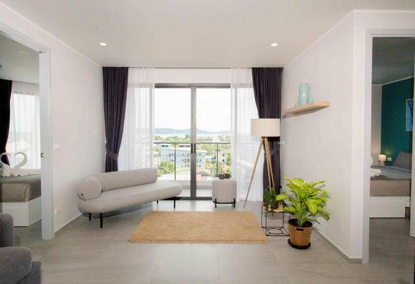 Huoneisto 3 Makuuhuonetta, Noon Village   Tower 2&3