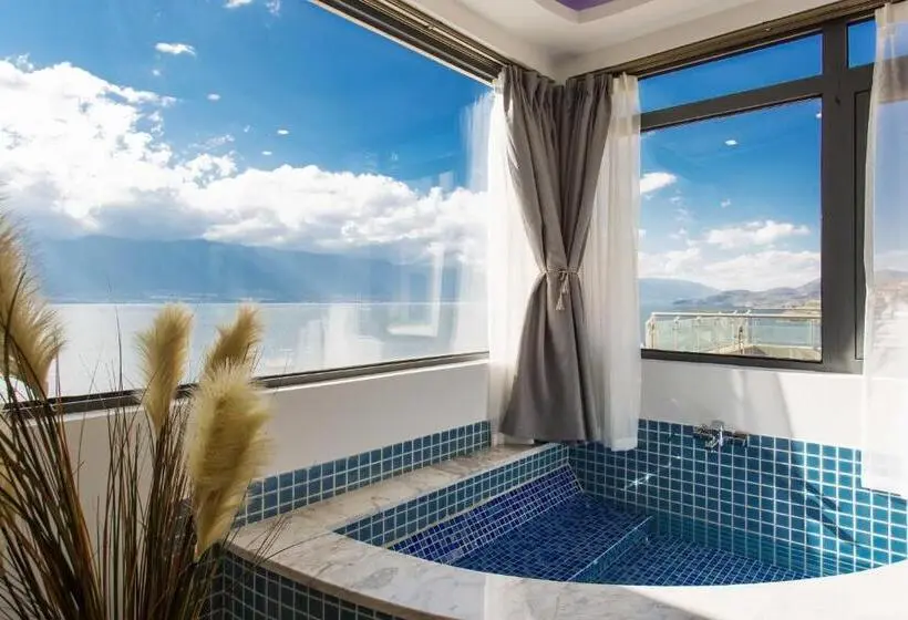 キングサイズベッドのスタンダードルーム, Aishe Honeymoon Sea View Guesthouse