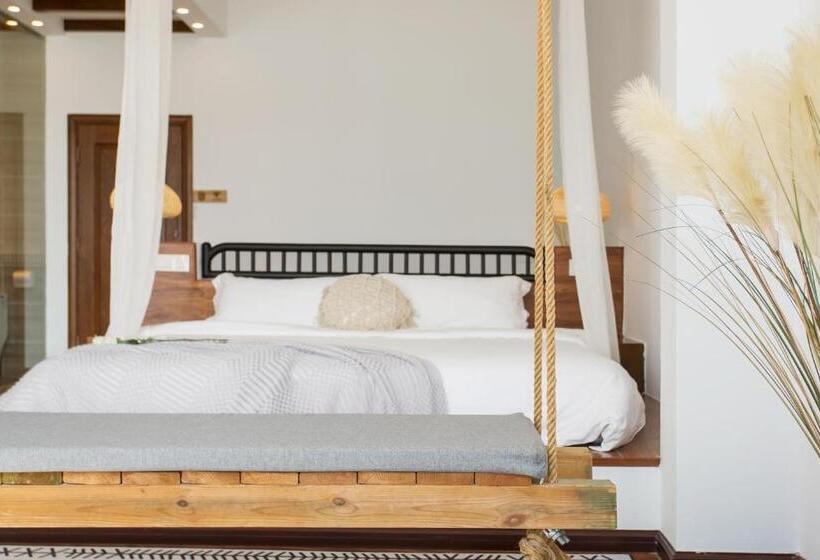 带大床的标准间, Aishe Honeymoon Sea View Guesthouse