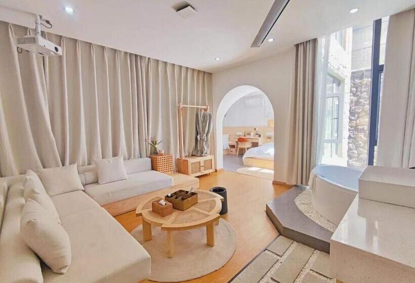 标准间带湖景, Aishe Honeymoon Sea View Guesthouse