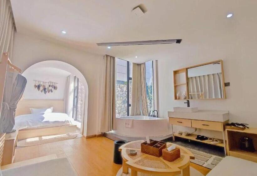 标准间带湖景, Aishe Honeymoon Sea View Guesthouse