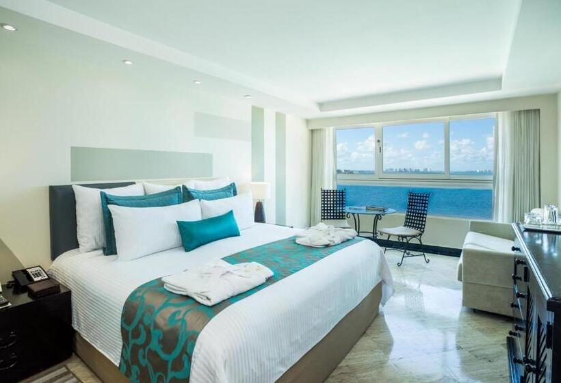 غرفة كلوب مطلة على البحر, Dreams Sands Cancun Resort & Spa