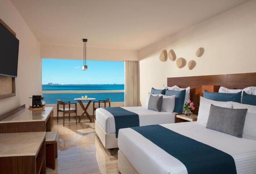 غرفة بريميوم مطلّة علي البحر, Dreams Sands Cancun Resort & Spa
