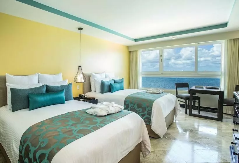 オーシャンビューデラックスルーム, Dreams Sands Cancun Resort & Spa