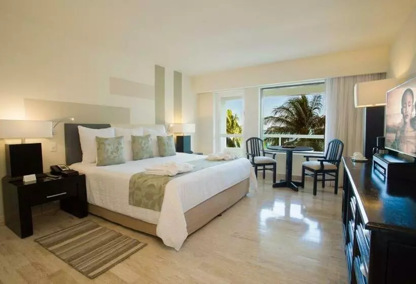 景色の見えるデラックスルーム, Dreams Sands Cancun Resort & Spa