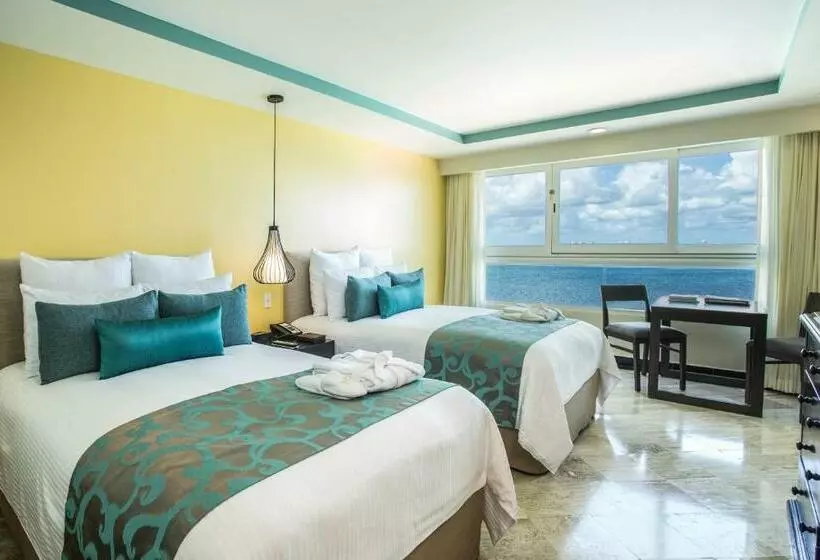 オーシャンビューのクラブルーム, Dreams Sands Cancun Resort & Spa
