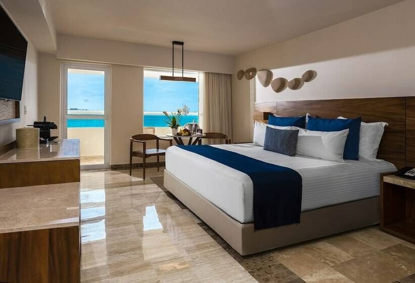 غرفة كلوب مطلة على البحر, Dreams Sands Cancun Resort & Spa