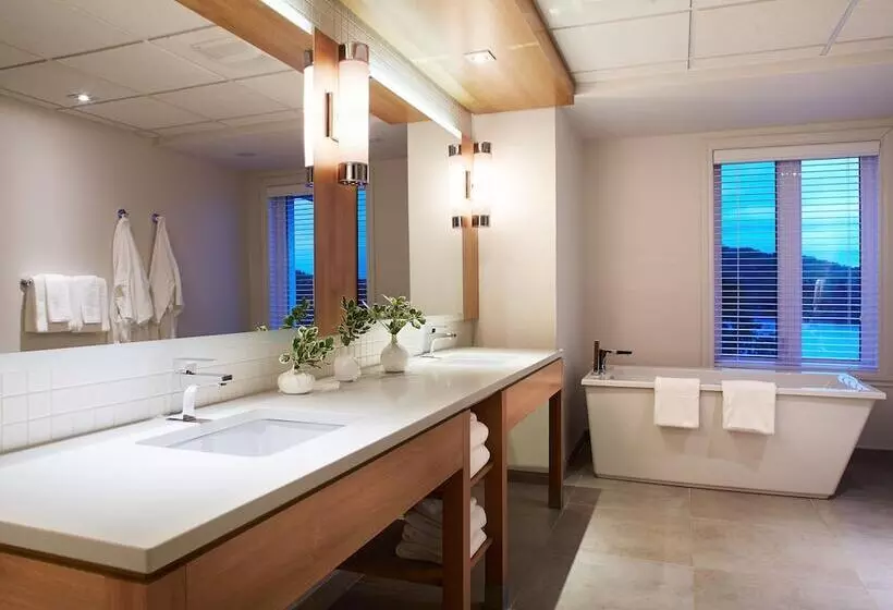 レイクビューデラックスルーム, Auberge Du Lacal Eauclaire