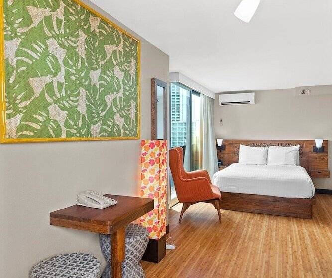 标准间侧面带海景, Castle Bamboo Waikīkī