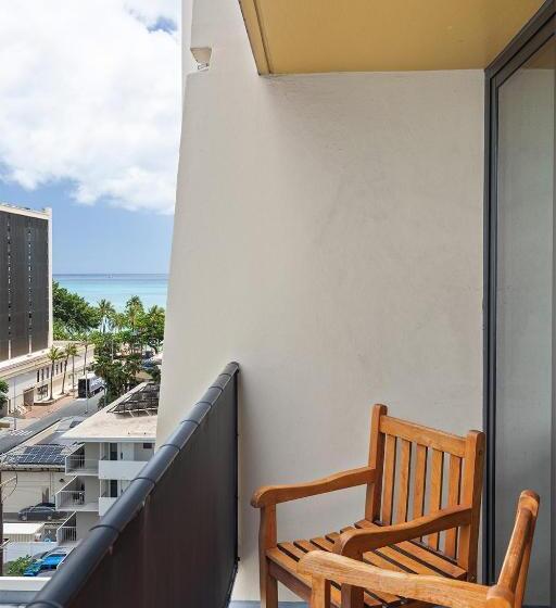 标准间侧面带海景, Castle Bamboo Waikīkī