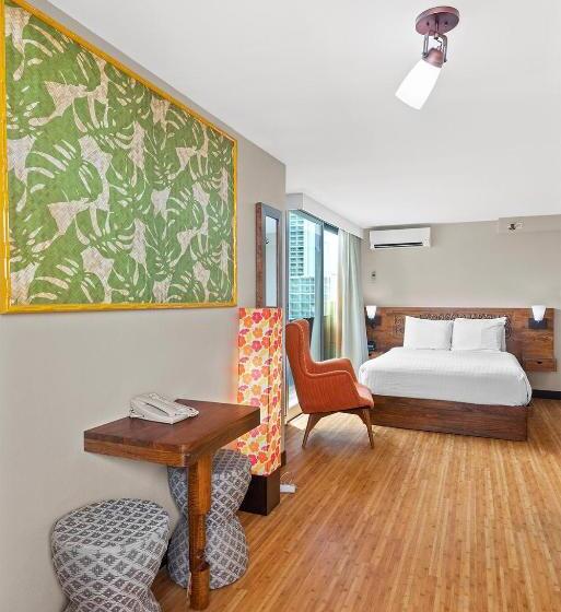 标准间侧面带海景, Castle Bamboo Waikīkī