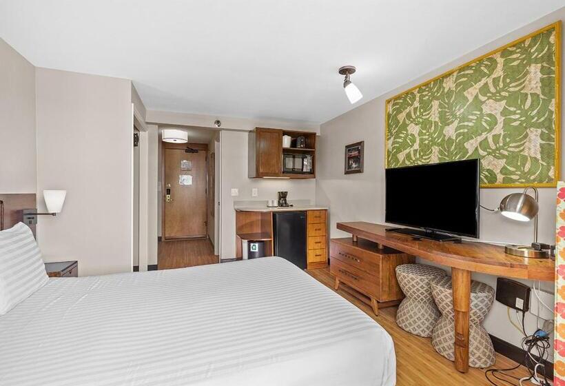 带城市景观的标准间, Castle Bamboo Waikīkī