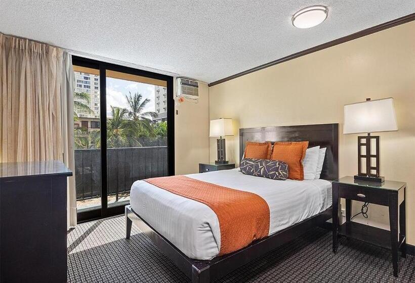 带城市景观的套间, Castle Bamboo Waikīkī