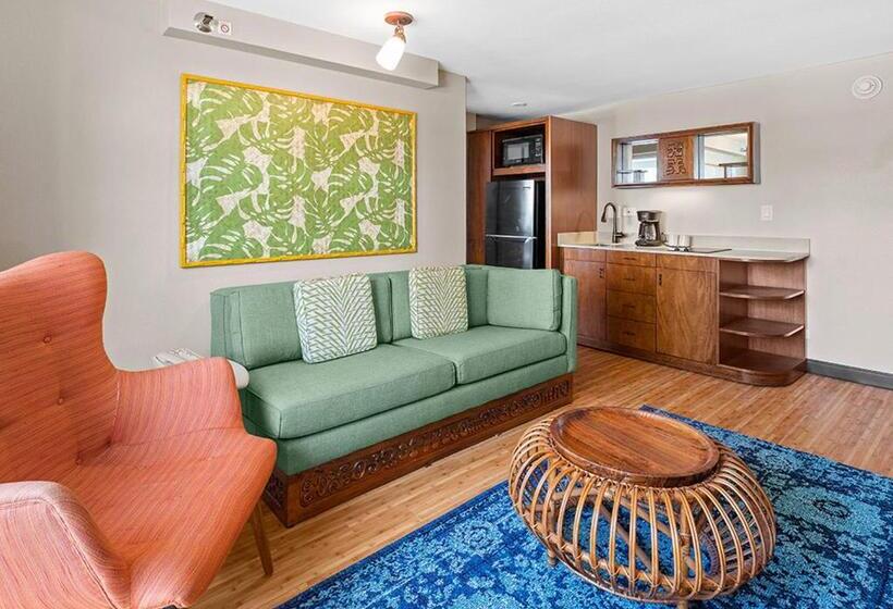 带城市景观的套间, Castle Bamboo Waikīkī