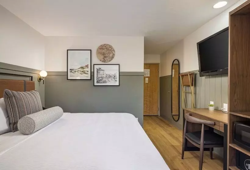 キングサイズベッドのスタンダードルーム, River Canyon Lodge