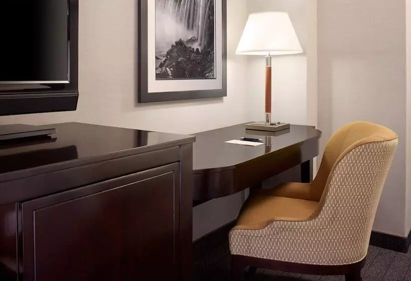 اتاق استاندارد با تخت دوبل و چشم‌انداز, Sheraton Fallsview