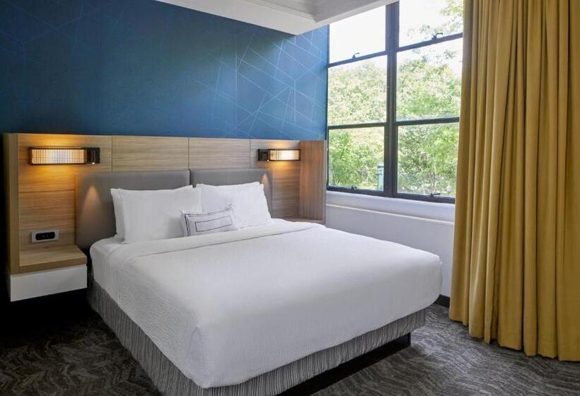 带双人床的标准工作室, Springhill Suites Memphis Downtown