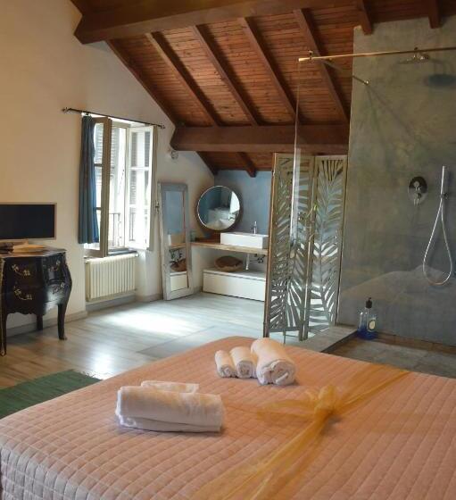 غرفة قياسية سرير كينج, B&b Giardinidivale A 2 Chilometri Da Finale Ligure