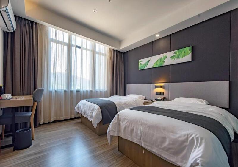 Номер Комфорт, Thank Inn Chain Hotel Guangdong Qingyuan Fogang County 106 National Road