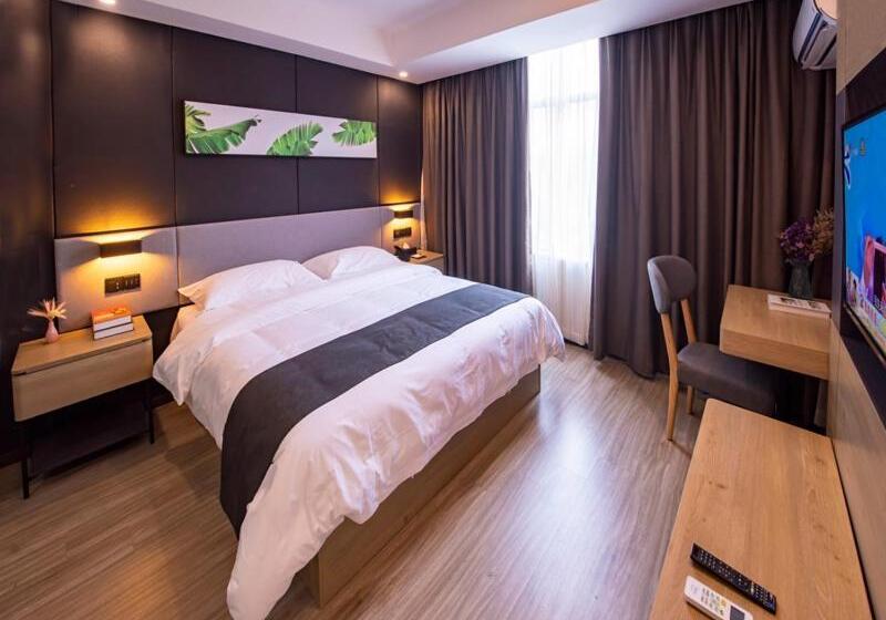 Номер Стандарт, Thank Inn Chain Hotel Guangdong Qingyuan Fogang County 106 National Road