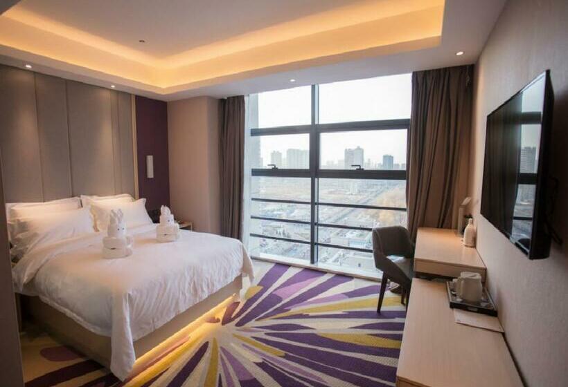 اتاق استاندارد با تخت بزرگ, Lavande Hotel Korla City Government Swan Lake
