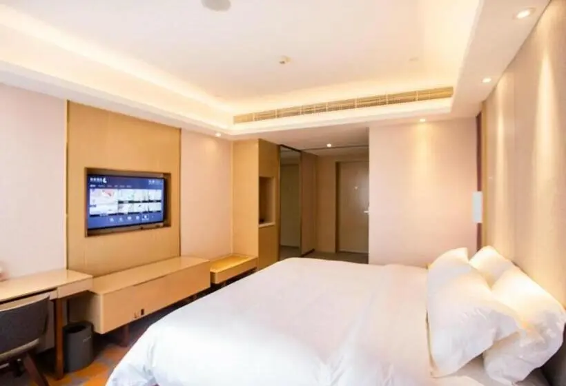 キングサイズベッドのデラックスルーム, Lavande Hotel Mianyang Jiangyou Monument