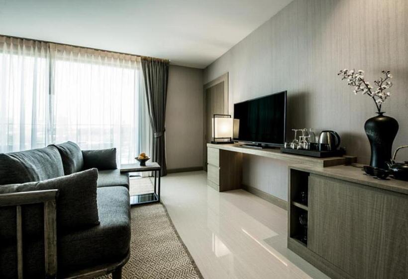 اتاق لوکس با تخت بزرگ, Mandarin Eastville, Pattaya   Sha Extra Plus