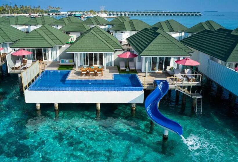 Villa met 3 Slaapkamers en Zwembad, Siyam World Maldives   24 Hour Premium All Inclusive With Free Transfer