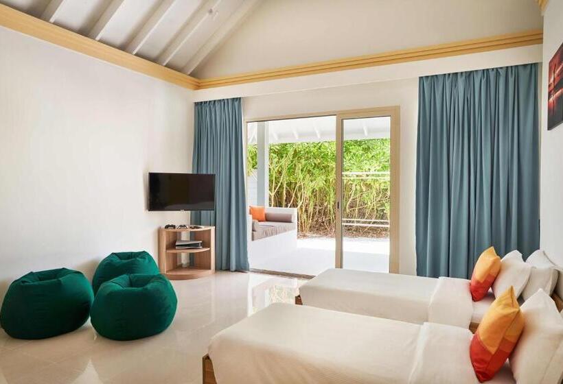 Villa met 3 Slaapkamers en Zwembad, Siyam World Maldives   24 Hour Premium All Inclusive With Free Transfer