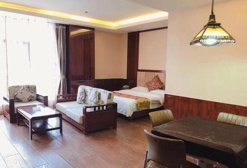 标准间, Junyi Hotel Hebei Zhangjiakou West Bridge District Ciershan Street